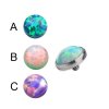 Opal Piercing Aufsatz in verschiedenen Farben für dermal anchor