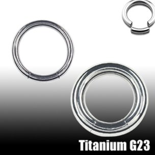 3,0mm titan Piercing Segment Ring Intimpiercing für Mann