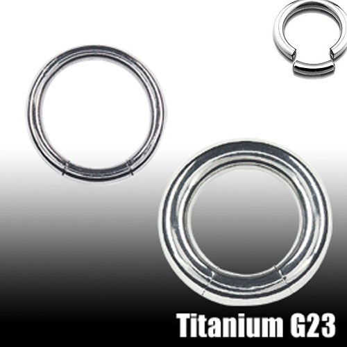 4mm titan Piercing smooth Segment Ring Intimpiercing für Mann