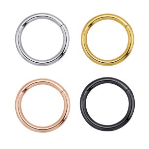 Segment Clicker 0,8mm in Gold Schwarz Rosegold