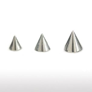 Titan Piercing lange Spitze Ersatzteile 1,6mm Gewinde