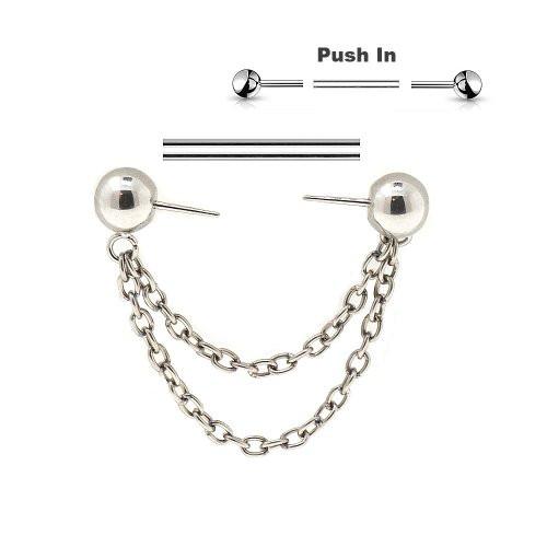 1,2 mm Bauchnabel Piercing- & Körperschmuck aus Titan online kaufen
