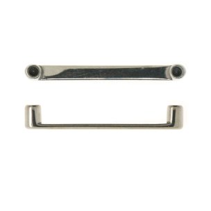 Surface Titan Flat Bar für Piercings unter der Haut in Silber