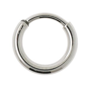 1,2mm Segment Clicker Ring mit 2mm breitem Rand