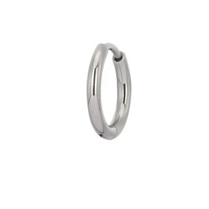 1,2mm Titan Segment Clicker Ring mit 2mm breitem Rand