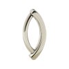 1,6mm Titan Gold Bauchnabel Piercing Clicker Banane
