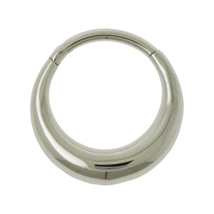 1,2mm Segment Clicker Ring 3mm breiter Rand