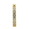 1,6mm Titan Gold Silber Kristalle Bauchnabel Piercing Clicker