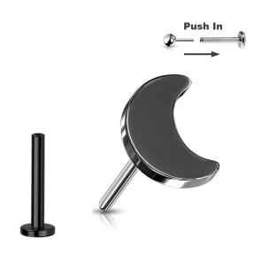 Nasenpiercing Helix Tragus Piercing Titan Stecker Push...