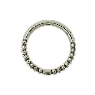 1,2mm 3 Seiten Kugel Muster Ohr Helix Clicker