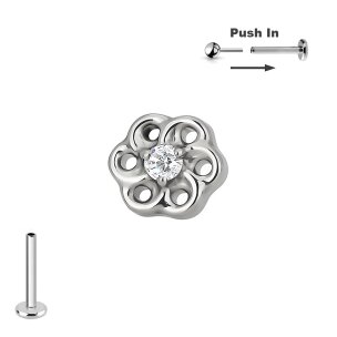 Titan Micro Push Pin stecksystem kleine Blume mit...