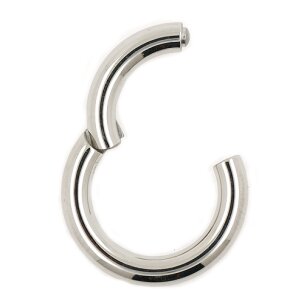 2,5mm Clicker Segmentring mit Scharnier Silber Gold