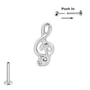 Titan Push Pin Stecksystem Notenschlüssel mit...