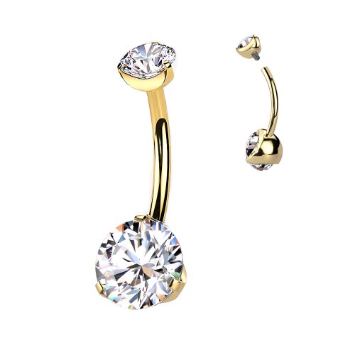 1,6x12mm Gold/Klar